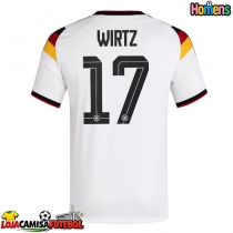 Camisa de Futebol Alemanha Florian Wirtz #17 Equipamento Principal Mundo 2026 Manga Curta